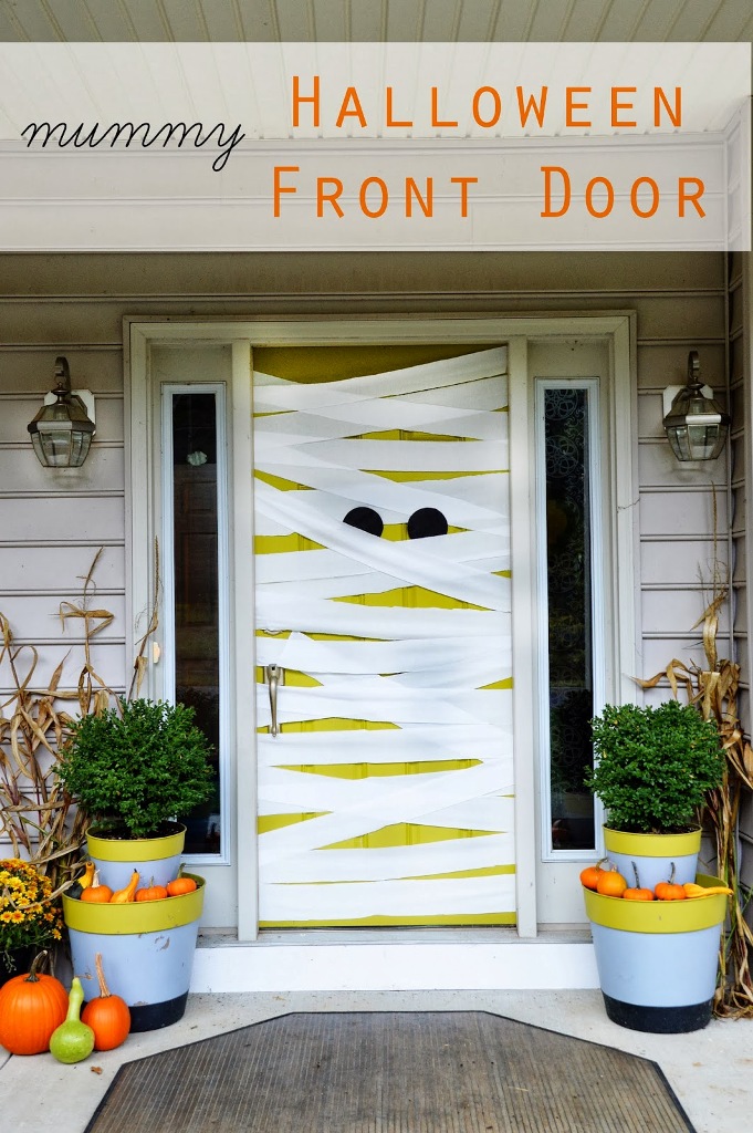 Front Door Halloween Decoration