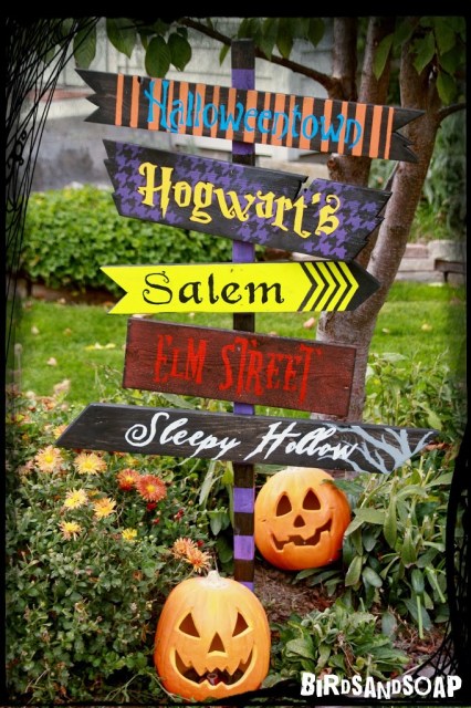Halloween Yard Sign