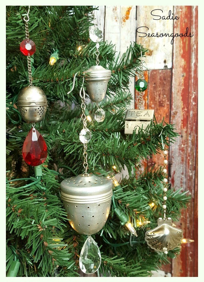 Vintage Tea Strainers Ornaments
