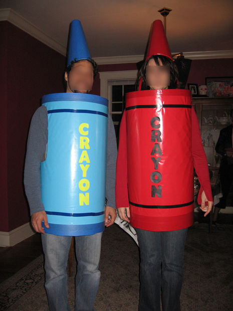 Crayon Couples Halloween Costume
