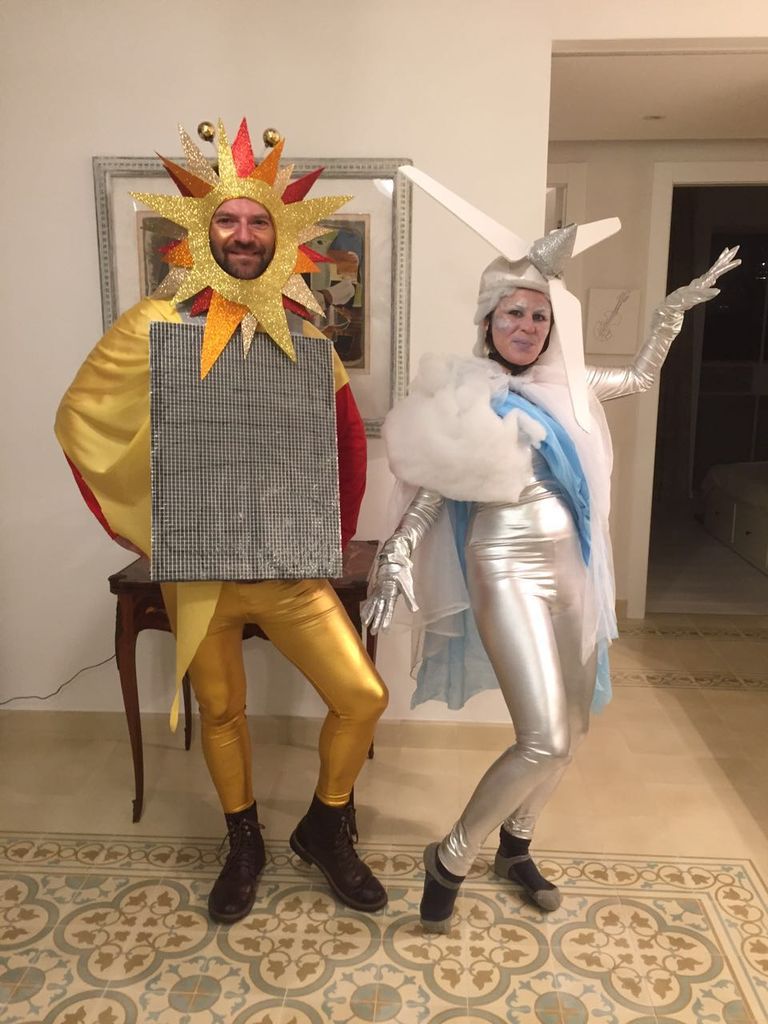 Solar & Wind Halloween Couples Costume
