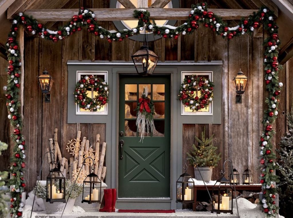 Porch Christmas Decorations - DIY Front Porch Decorating Ideas