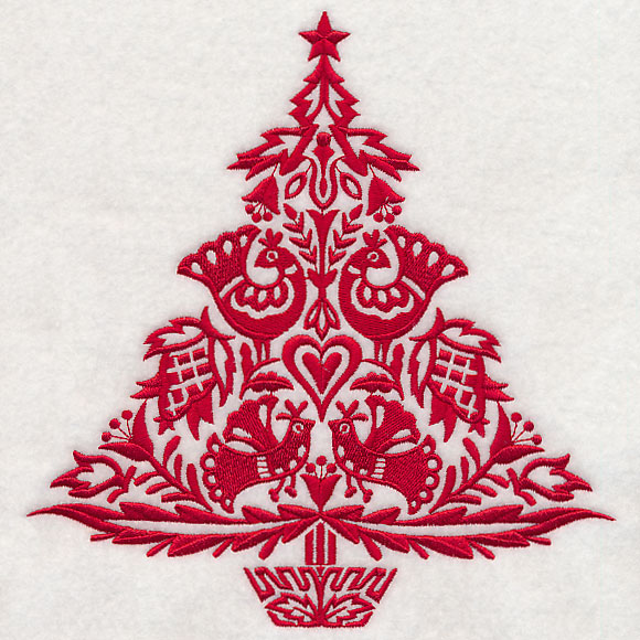 Scandinavian Christmas Embroidery