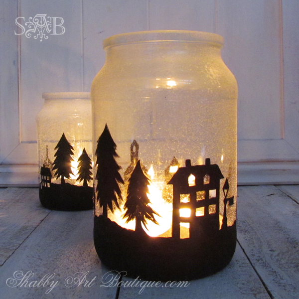 Boutique Township Candle Holder