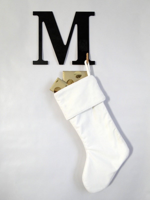 Monogram Stocking Hanger