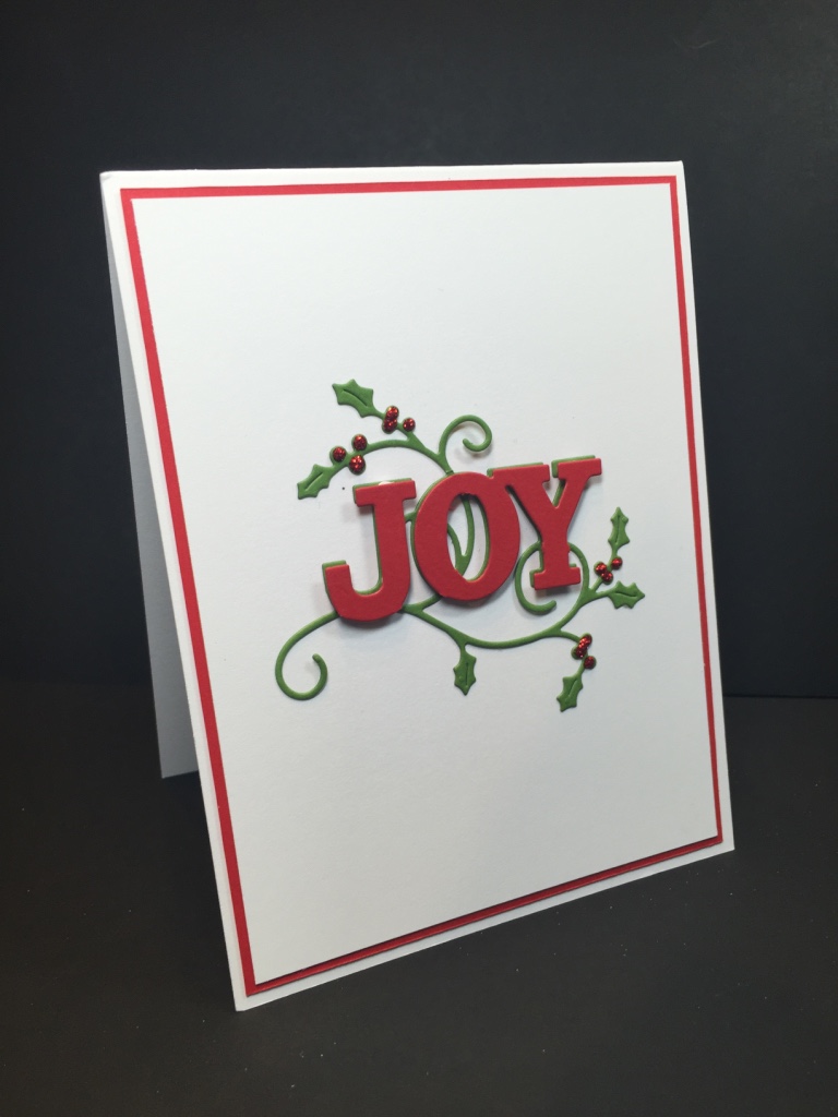 JOY Christmas Card