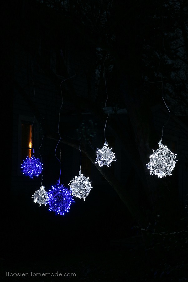 Light Balls Ornaments For Yard