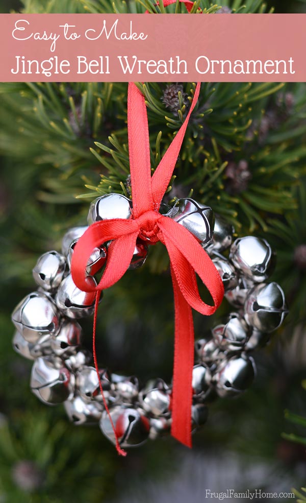 Jingle Bell Wreath Ornament