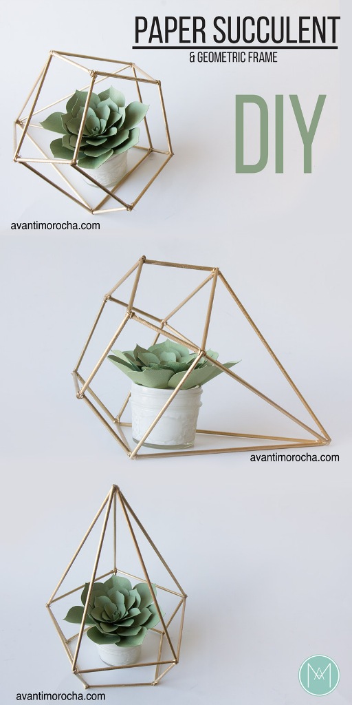 DIY Paper Succulent