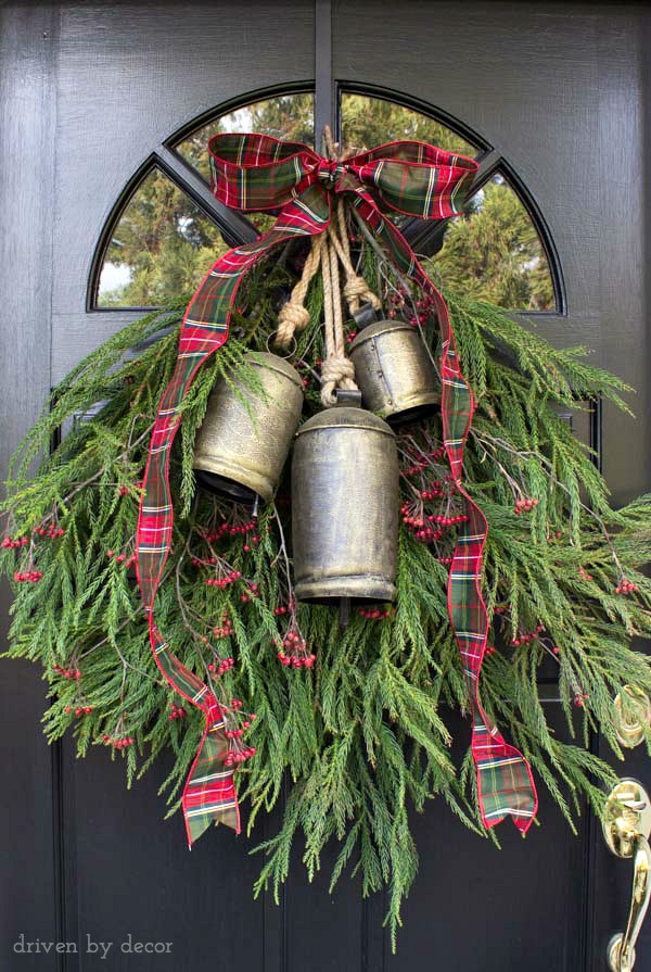 Front Door Decoration With Bells