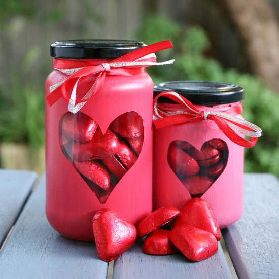 Valentine's Day Treat Jars