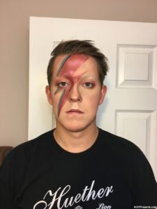 David Bowie Inspired Halloween Makeup Tutorial