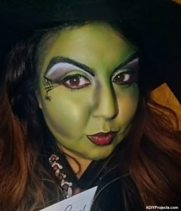 Wicked Witch Halloween Makeup Tutorial