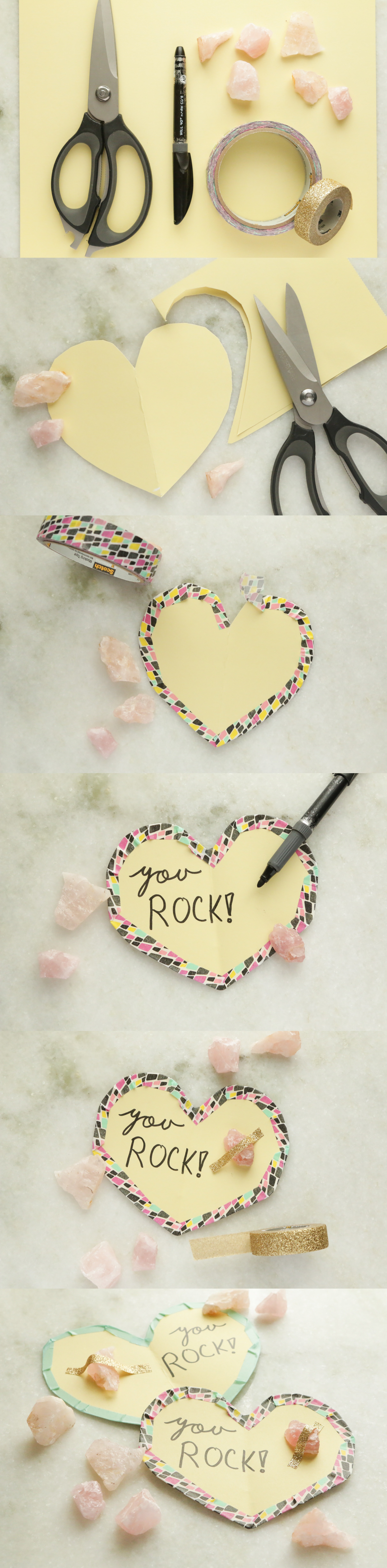Calcite Rock Valentines Tutorial