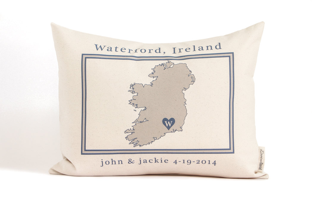 Country Map or Region Pillow