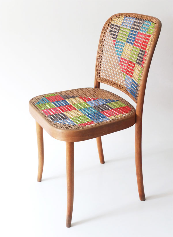 Cross Stitch Chair