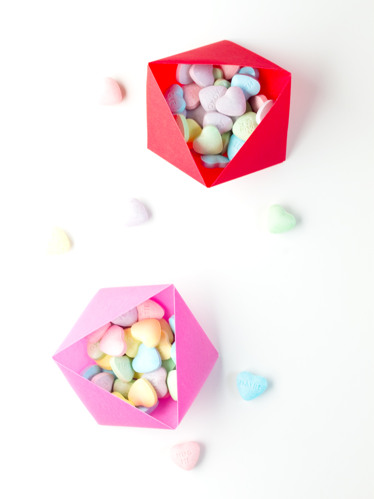 Easy Origami Candy Boxes
