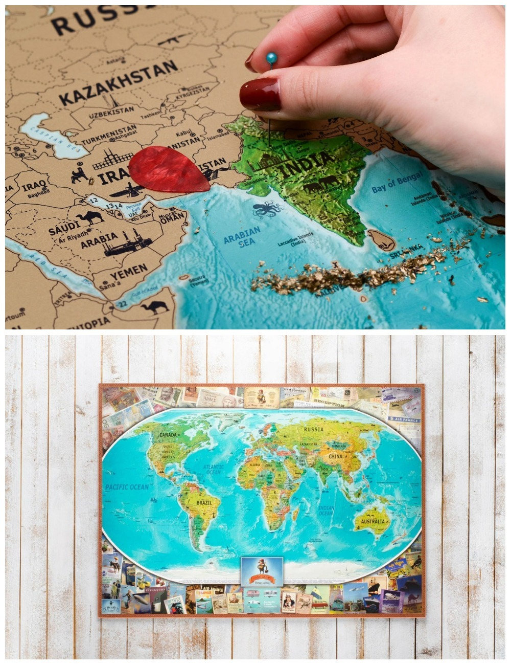 Map Gifts For Travelers