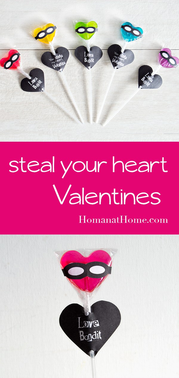 Steal Your Heart Lollipop Valentines Tutorial