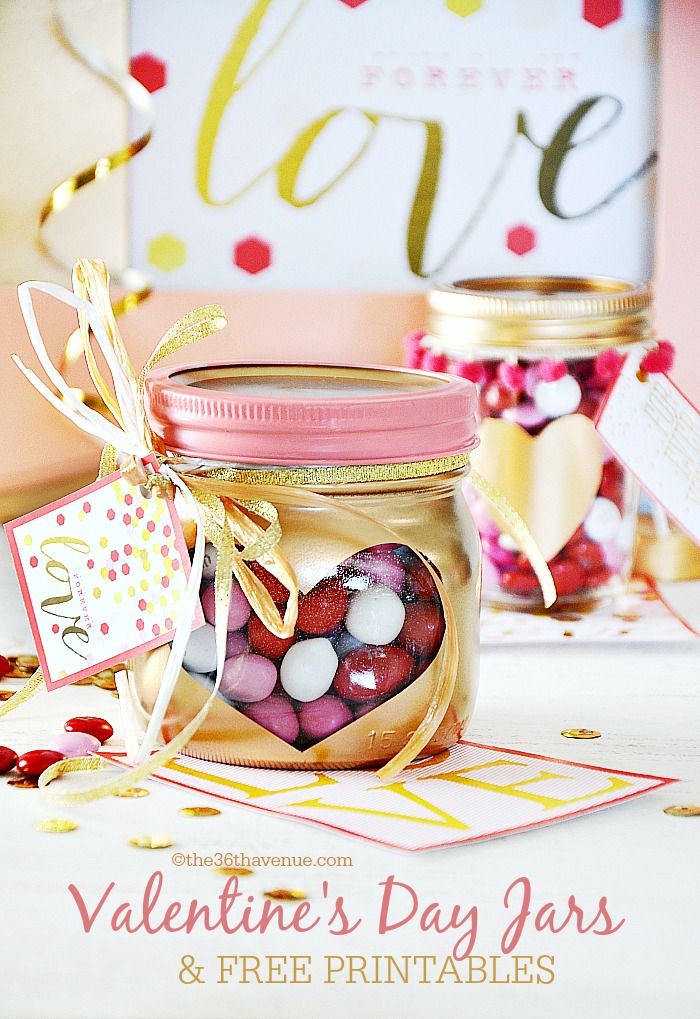 Valentines Day Gifts Heart Jars