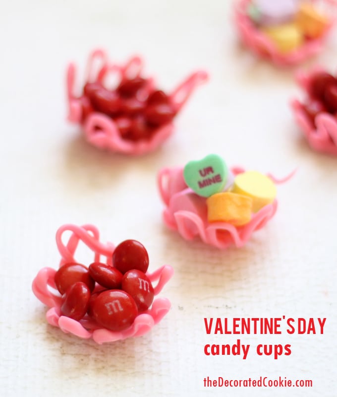 Valentine’s Day Candy Cups