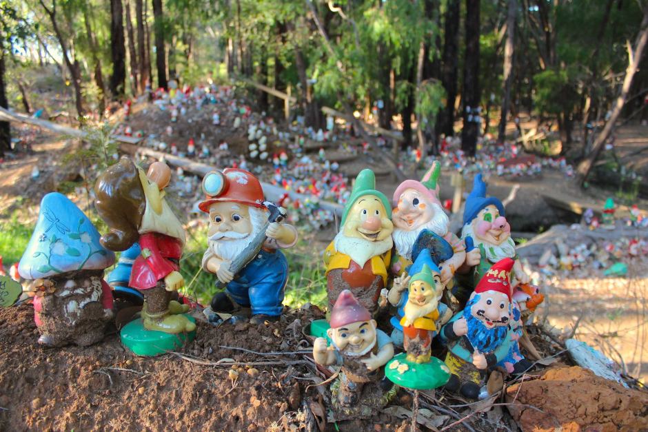 Kinds of garden gnomes