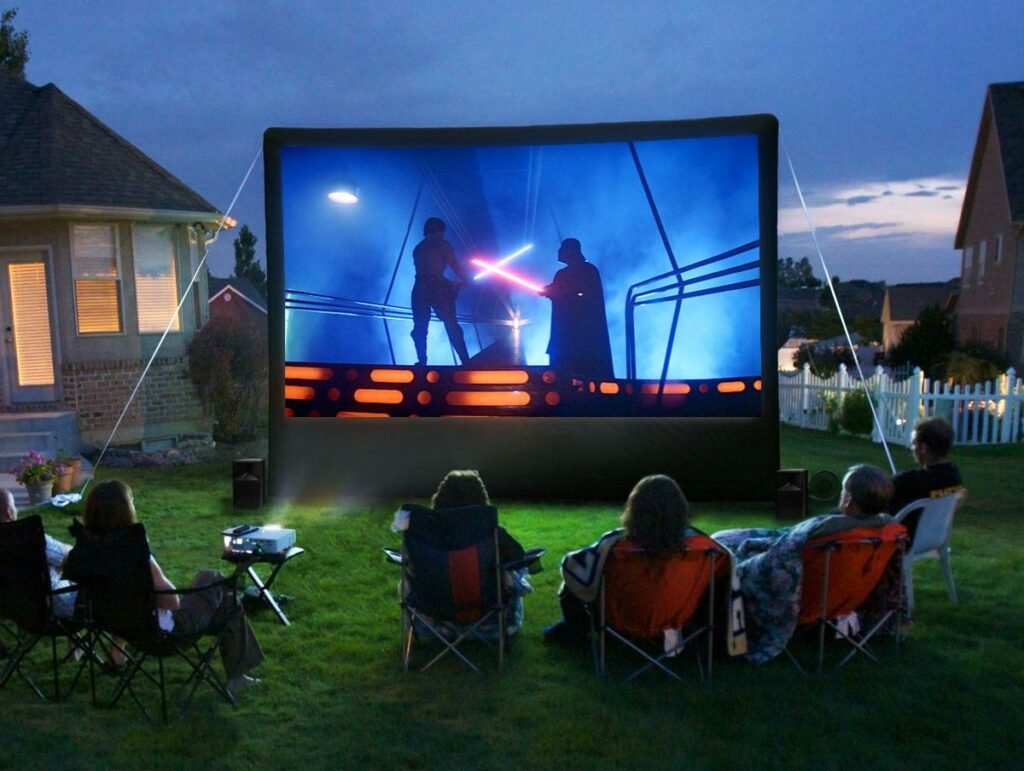 movie nights outdoors